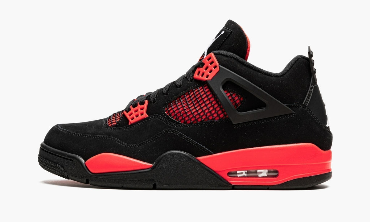 Red Thunder Sneakers - Air Jordan 4 Retro - product image from the listing.