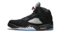 "Black / Metallic" Air Jordan 5 Retro OG Sneakers - product image from the listing.