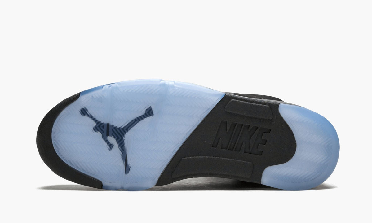 "Black / Metallic" Air Jordan 5 Retro OG Sneakers - product image from the listing.
