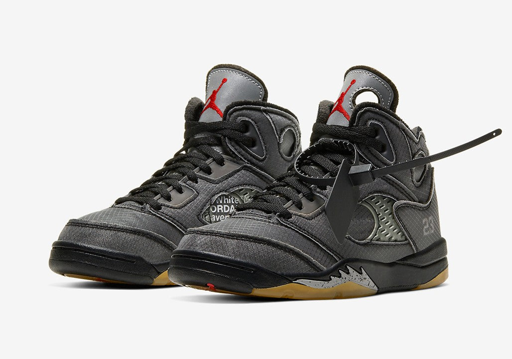x Off-White PS Sneakers - Air Jordan 5 - product image from the listing.
