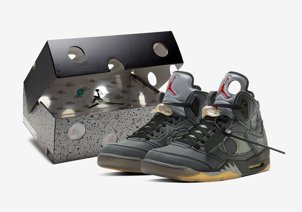 x Off-White PS Sneakers - Air Jordan 5 - product image from the listing.