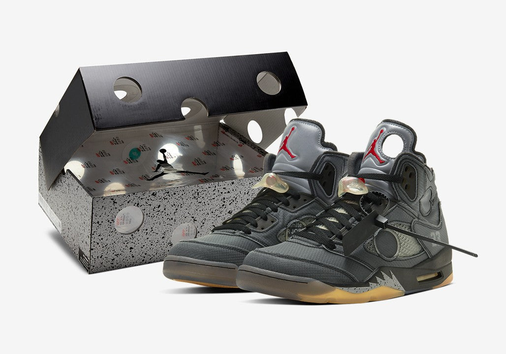 x Off-White PS Sneakers - Air Jordan 5 - product image from the listing.
