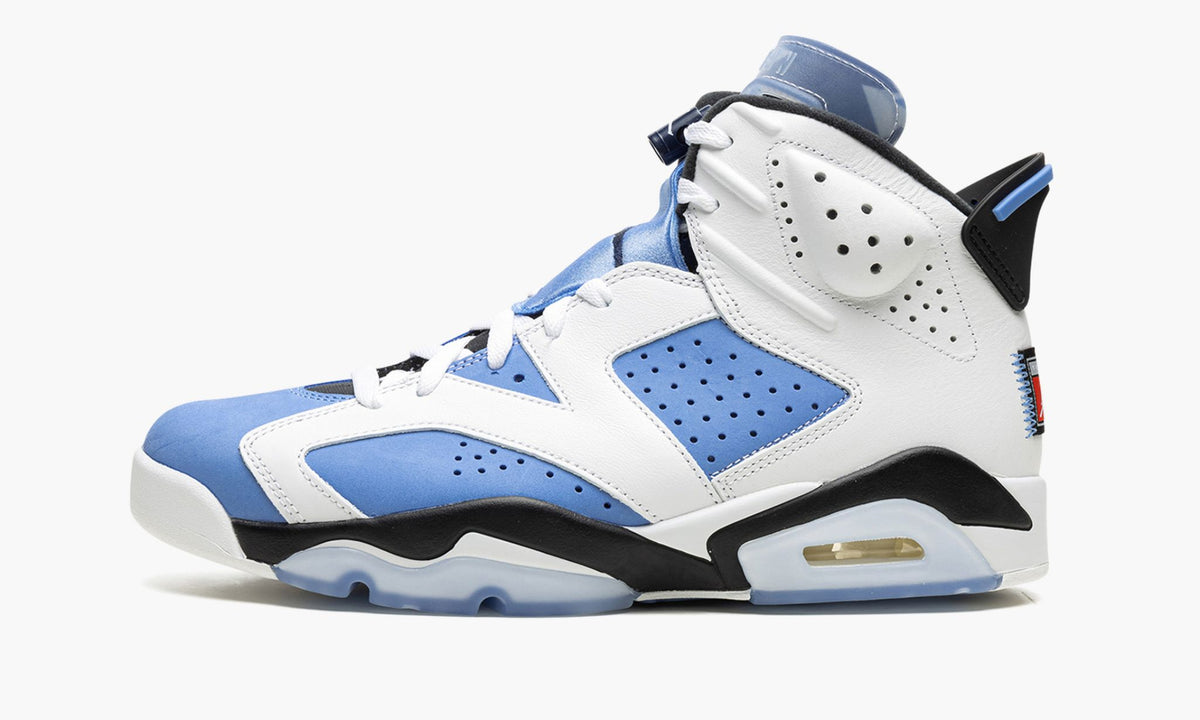 "UNC" Air Jordan 6 Retro Sneakers - product image from the listing.