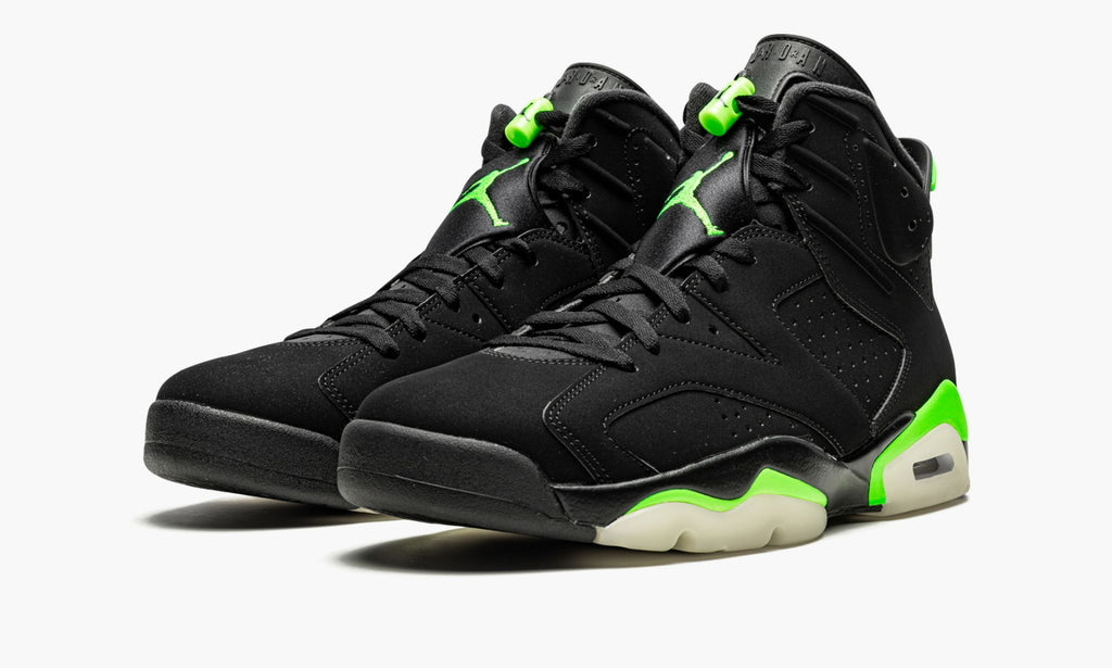 Air Jordan 6 Retro Electric Sneakers in Green - product image from the listing.