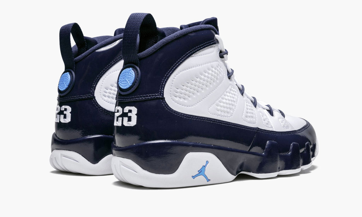 "UNC" Air Jordan 9 Retro Sneakers - product image from the listing.