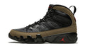 Air Jordan 9 Retro Sneakers in Olive - product image from the listing.