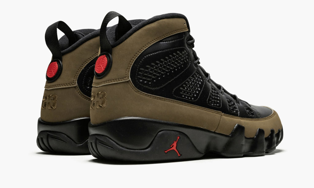 Air Jordan 9 Retro Sneakers in Olive - product image from the listing.