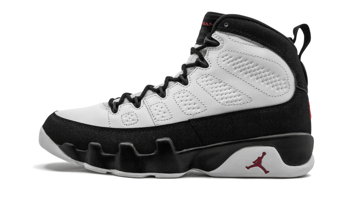 White Black Red 2016 Release Sneakers - Air Jordan 9 Retro - product image from the listing.