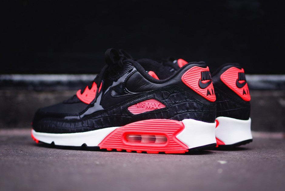 Infared Croc Sneakers - Air Max 90 - product image from the listing.
