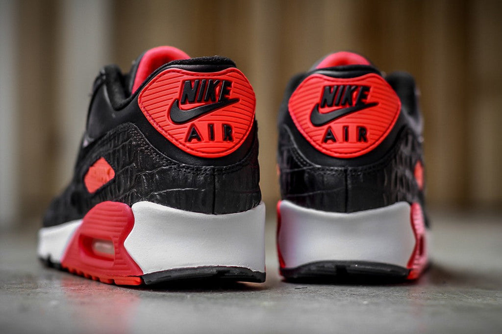 Infared Croc Sneakers - Air Max 90 - product image from the listing.