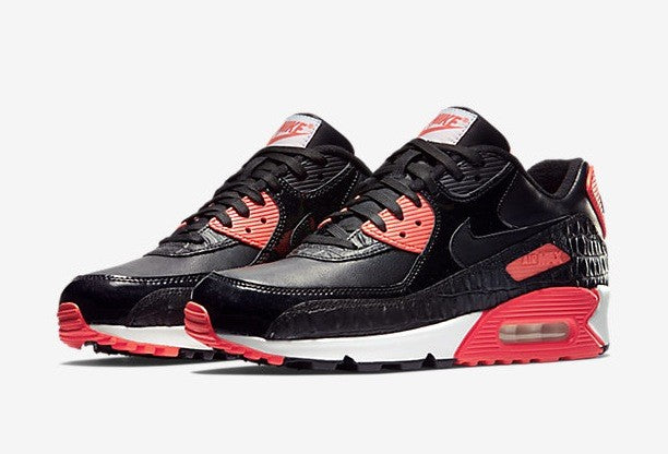 Infared Croc Sneakers - Air Max 90 - product image from the listing.