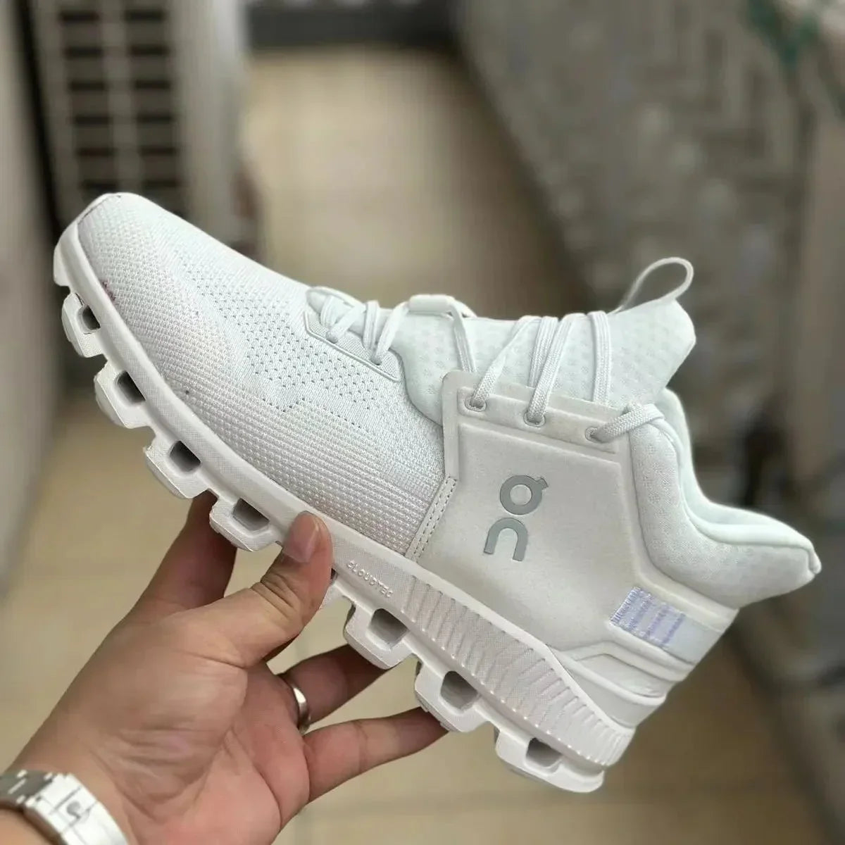 On Cloud Hi Edge Lifestyle Trainers - product image from the listing.