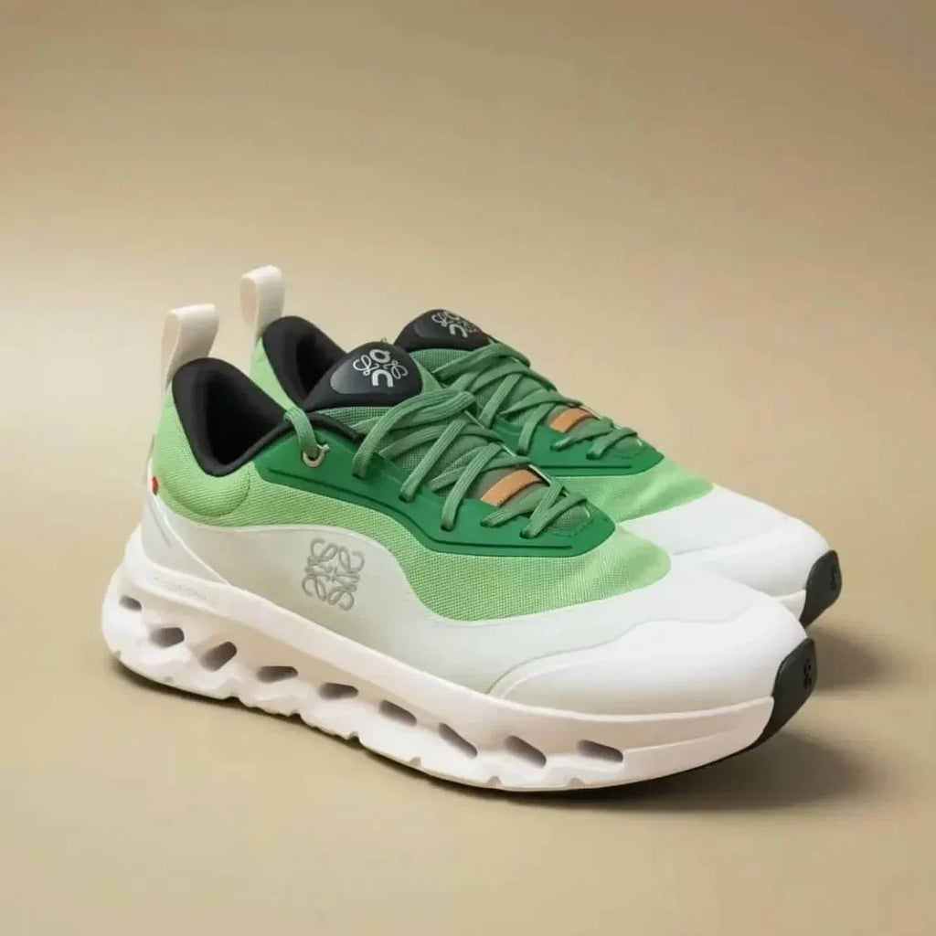 LOEWE x On Cloudtilt 2.0 Green White Lifestyle Trainers - product image from the listing.