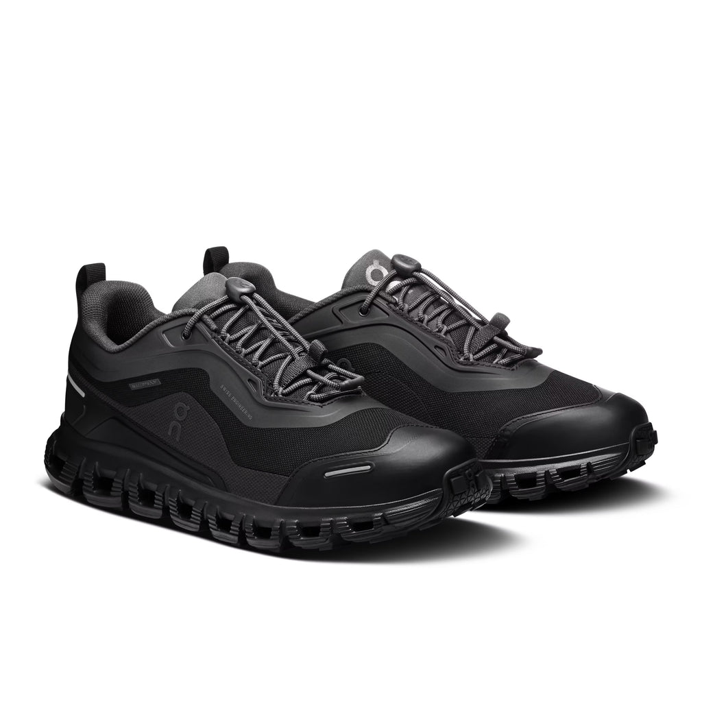 Women's On Cloud 6 Geo Waterproof Black/Black Lifestyle Sneakers - product image from the listing.
