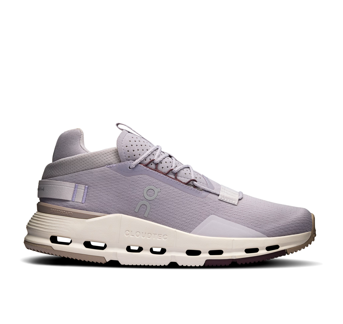 Women's On Cloudnova 2 Fade/Desert Lifestyle Sneakers - product image from the listing.