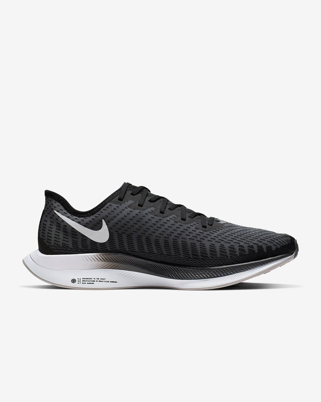 Nike Zoom Pegasus Turbo 2 Running Shoes in Black AT2863-001 - product image from the listing.