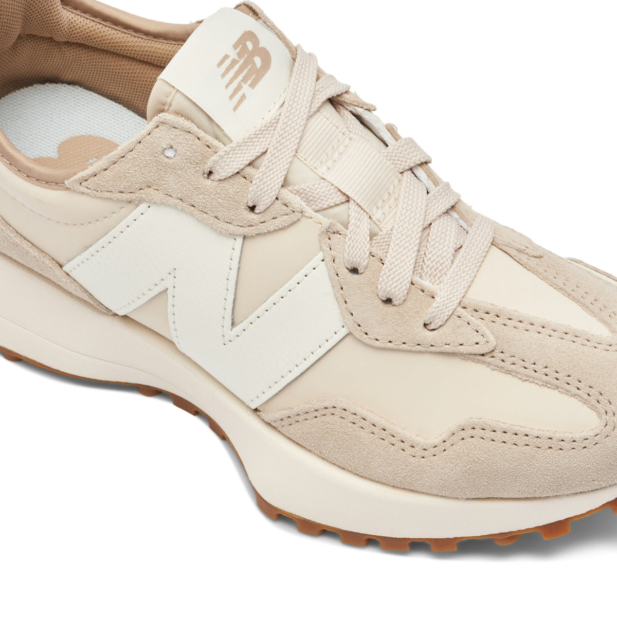 NEW BALANCE 327 in OATMEAL GUM - product image from the listing.
