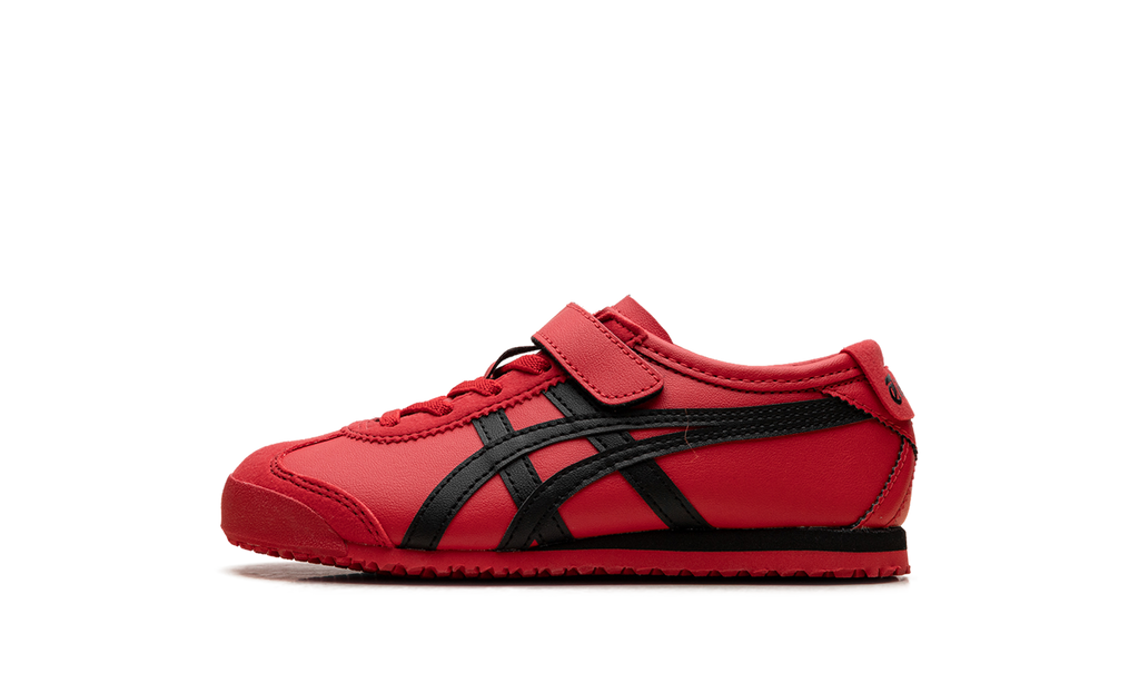 Classic Red Black - Onitsuka Tiger Mexico 66 PS Kids' Sneakers - product image from the listing.