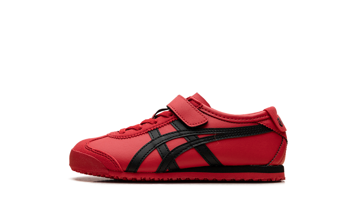 Classic Red Black - Onitsuka Tiger Mexico 66 PS Kids' Sneakers - product image from the listing.