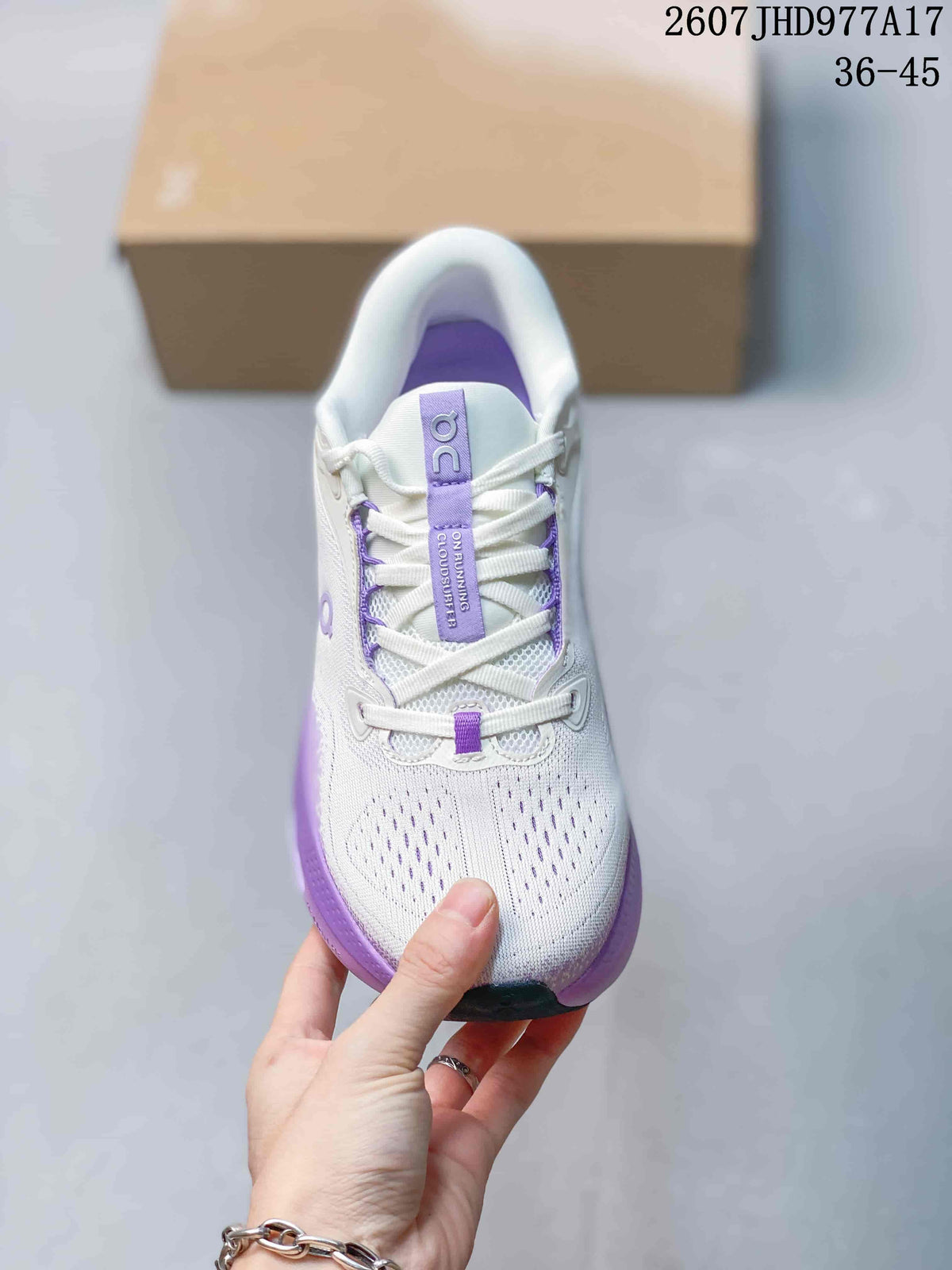 On Cloudtilt Sneakers in White and Purple 2607JHD977A17 - product image from the listing.