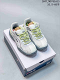 FILA Pebble Low-Top Sneakers in White Lime 711650UTU - product image from the listing.