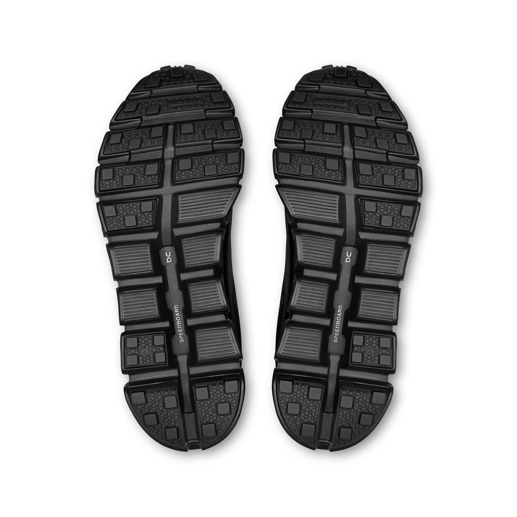 Women's On Cloud 6 Geo Waterproof Black/Black Lifestyle Sneakers - product image from the listing.