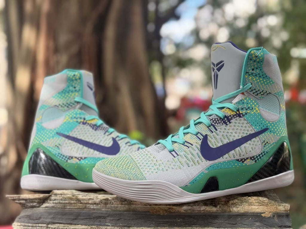 Superhero Colorway - Nike Kobe 9 High-Top Basketball Shoes - product image from the listing.