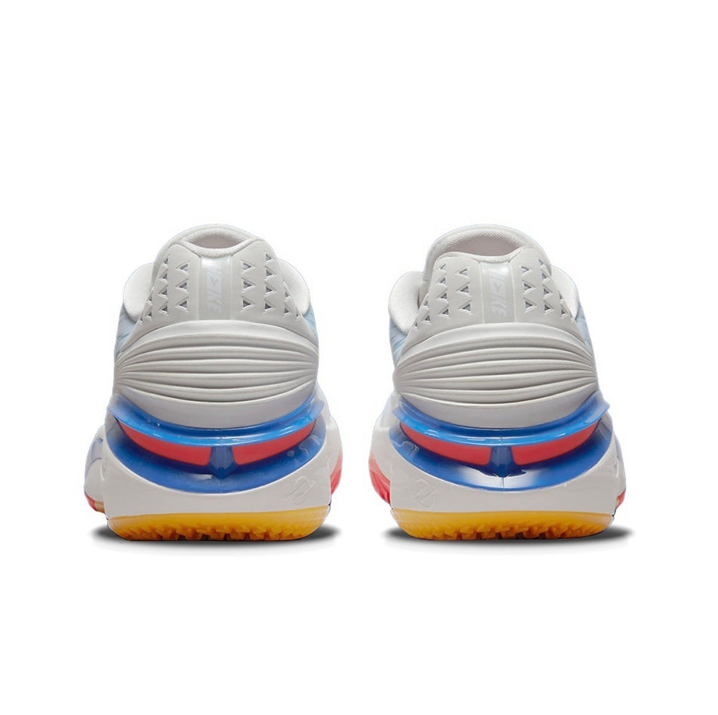 Nike Air Zoom G.T. Cut 2 Basketball Shoes in White Blue DJ6015-102 - product image from the listing.