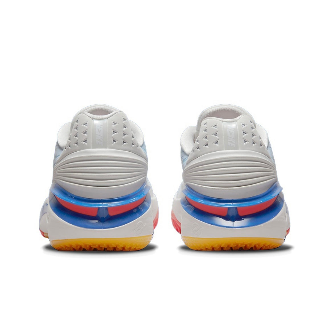 Nike Air Zoom G.T. Cut 2 Basketball Shoes in White Blue DJ6015-102 - product image from the listing.
