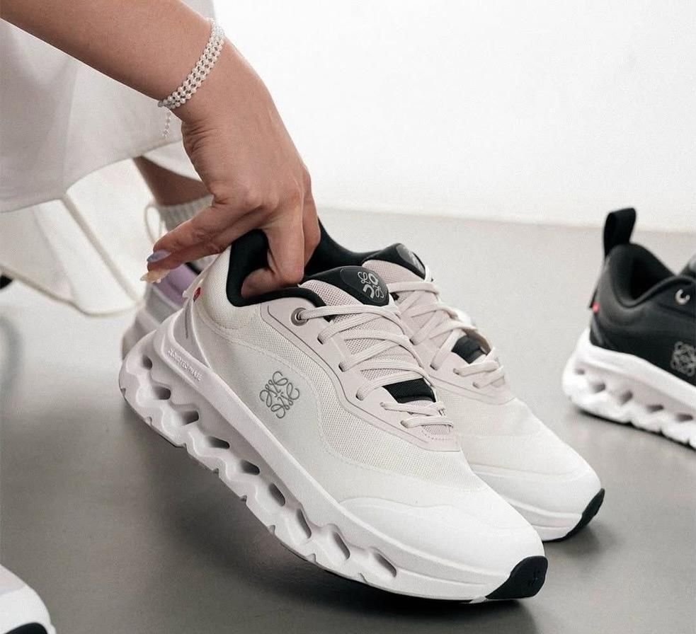 LOEWE x On Cloudtilt 2 Sand White Lifestyle Trainers - product image from the listing.