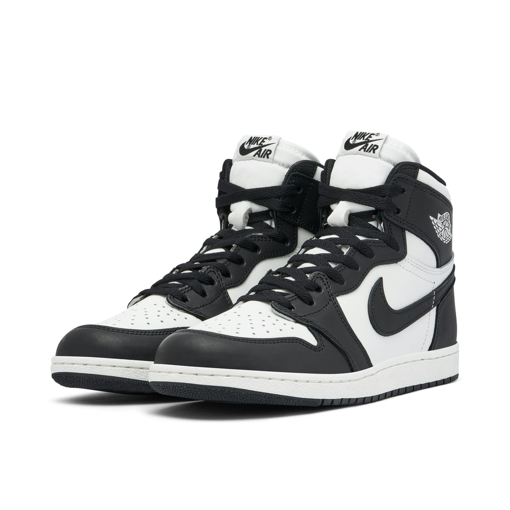 AIR JORDAN 1 HIGH RETRO 85 in BLACK WHITE - product image from the listing.