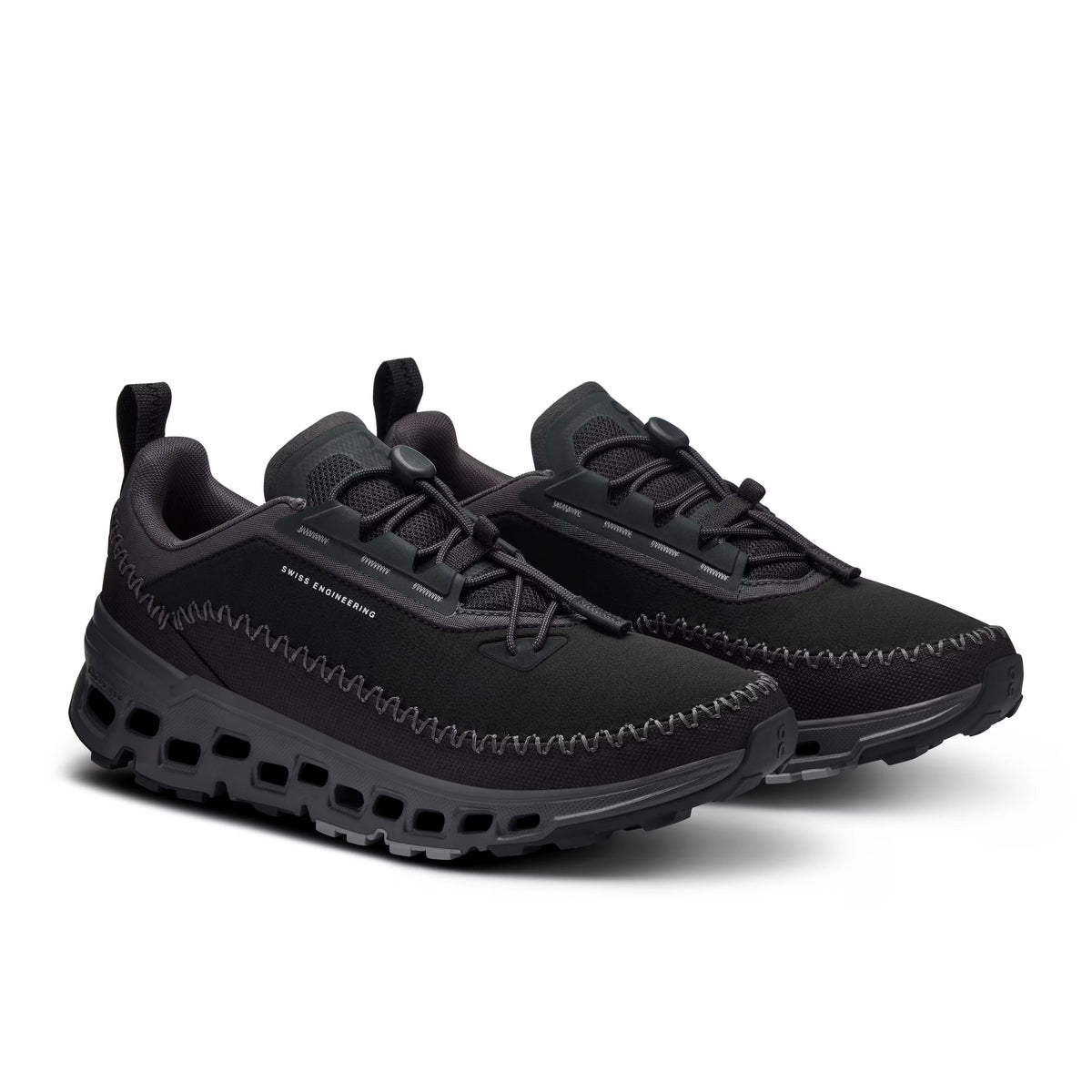 Men's On Cloudaway 2 Black/Eclipse Lifestyle Sneakers - product image from the listing.