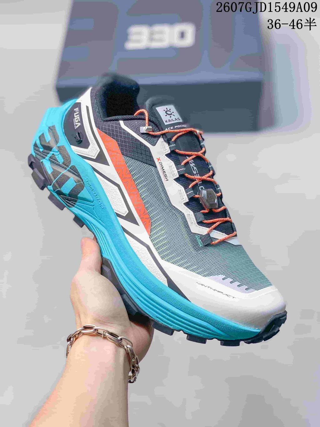 Kailas Fuga EX 330 Trail Running Shoes in Blue - product image from the listing.