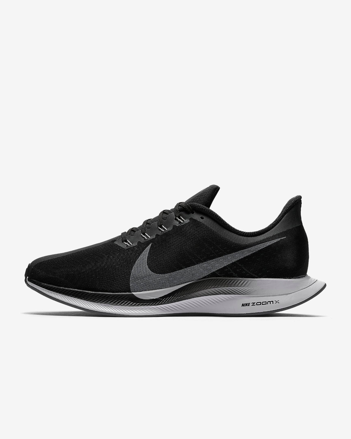 Nike Zoom Pegasus 35 Turbo Running Shoes in Black AJ4114-001 - product image from the listing.