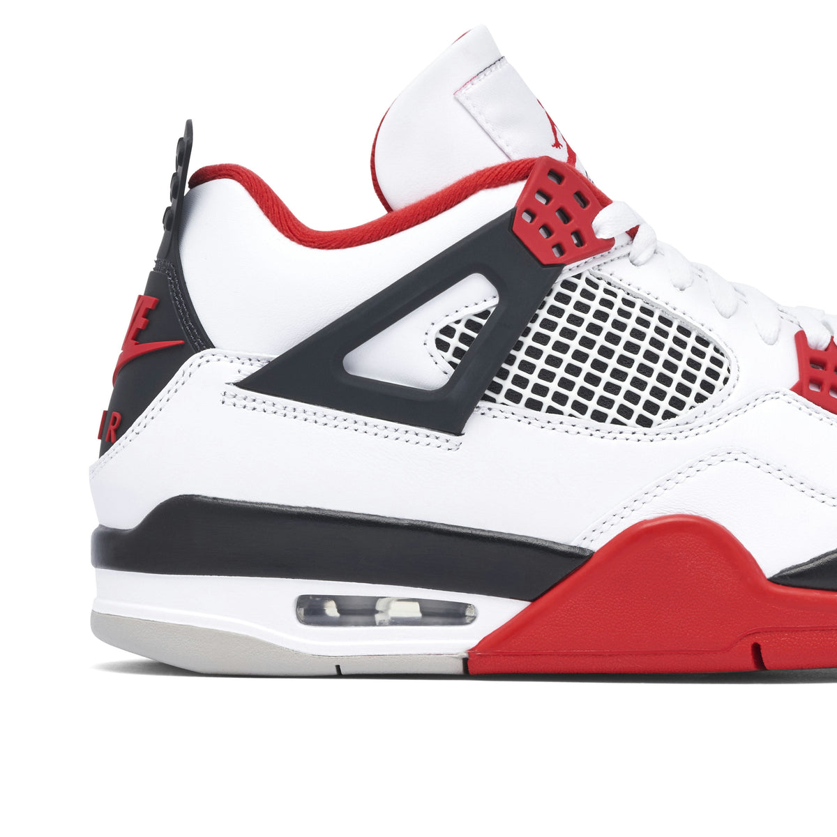 FIRE RED - AIR JORDAN 4 RETRO 2020 - product image from the listing.