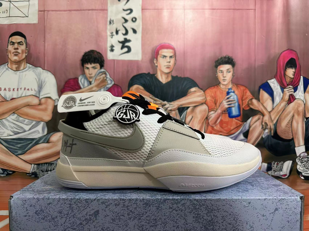 Nike G.T. Cut Academy Basketball Shoes in White Grey - product image from the listing.