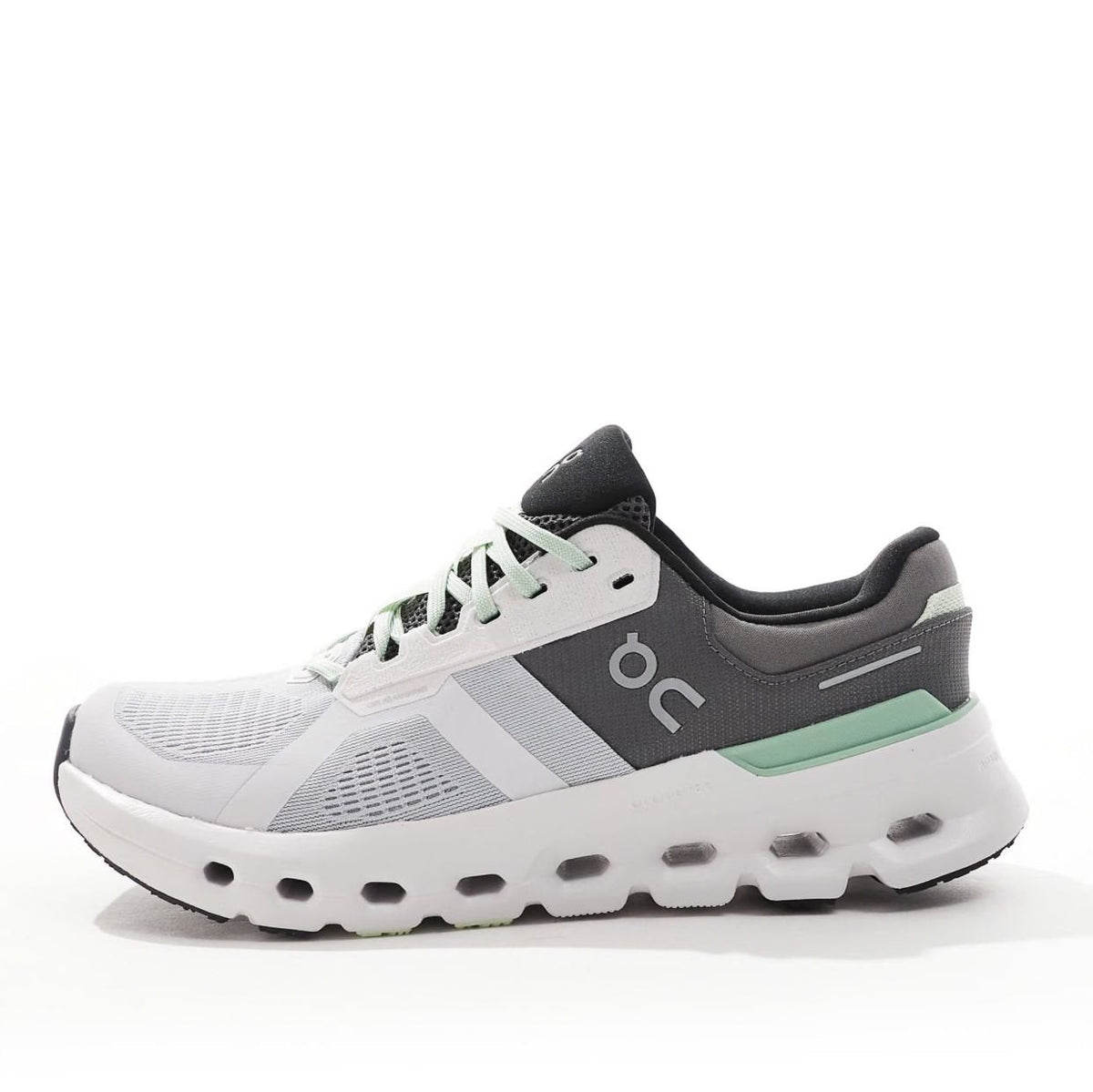 On Cloudrunner 2 Grey/Sage Shoes for Running - product image from the listing.