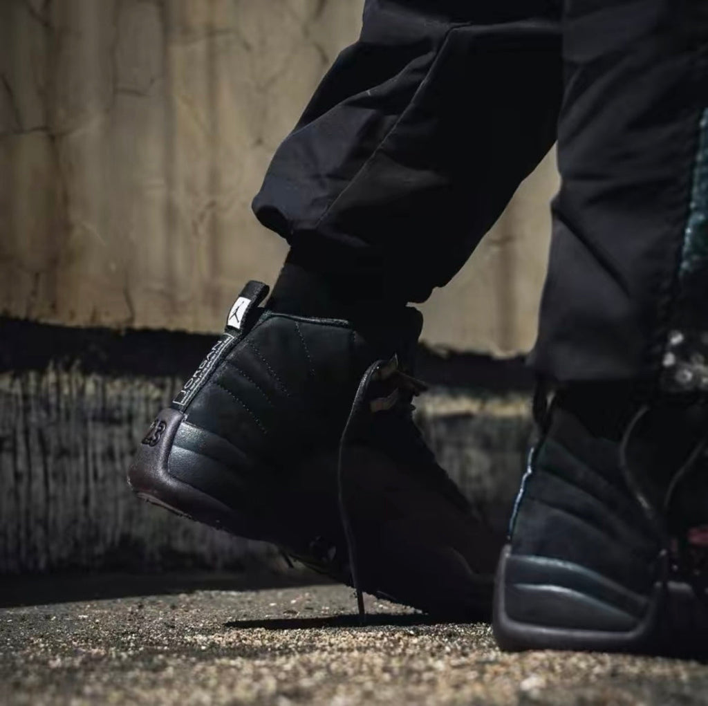 Jordan 12 Retro A Ma Maniére in Black Burgundy DV6989-001 - product image from the listing.