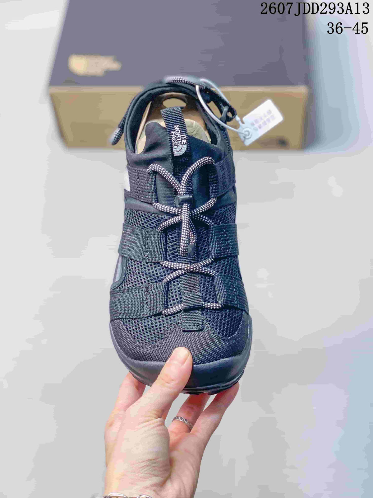 The North Face Outdoor Strappy Sandals in Black 2607JDD293A13 - product image from the listing.