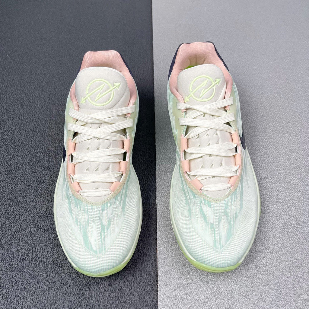 Nike Air Zoom G.T. Cut 2 Basketball Shoes in Mint Green DJ6015-101 - product image from the listing.