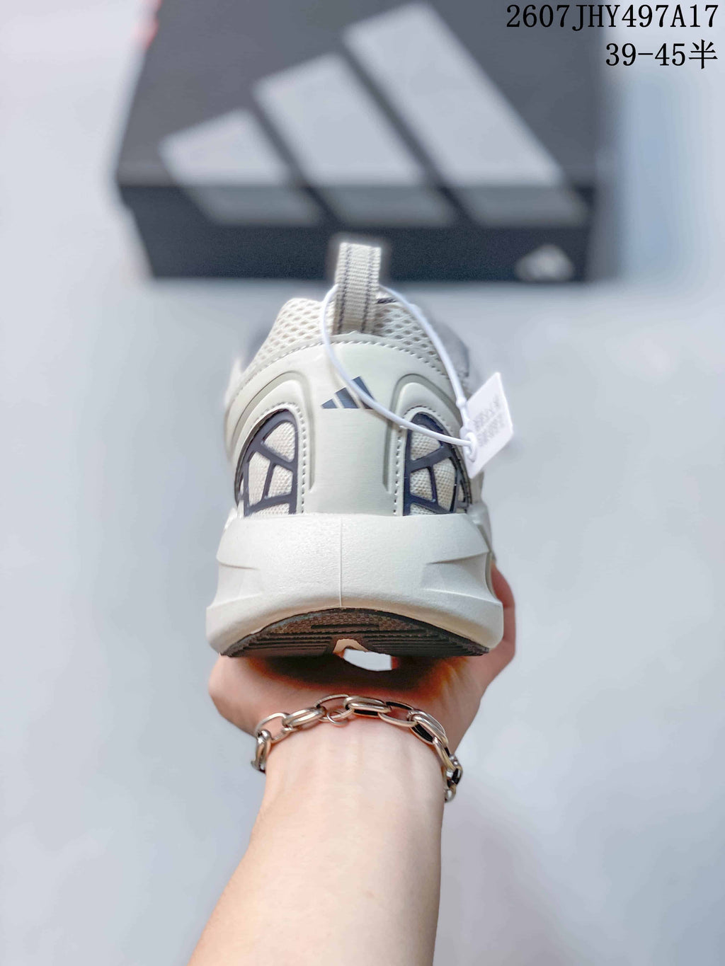 Adidas Climacool Ventage Low-Top Sneakers in White Gray - product image from the listing.