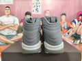 Air Jordan 8 High-Top Sneakers in Grey - product image from the listing.