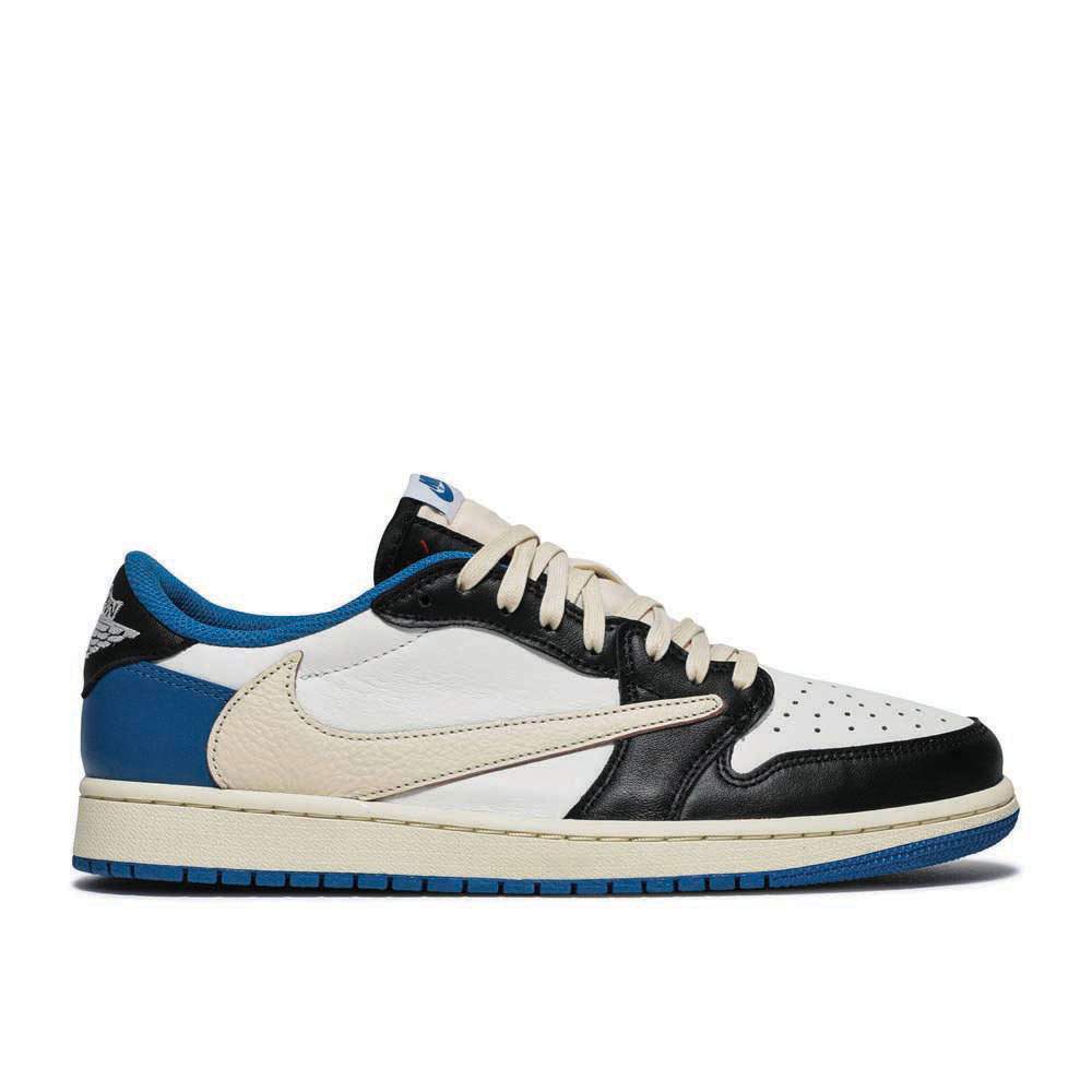 Fragment Design x Travis Scott x Air Jordan 1 Retro Low Trainers - product image from the listing.