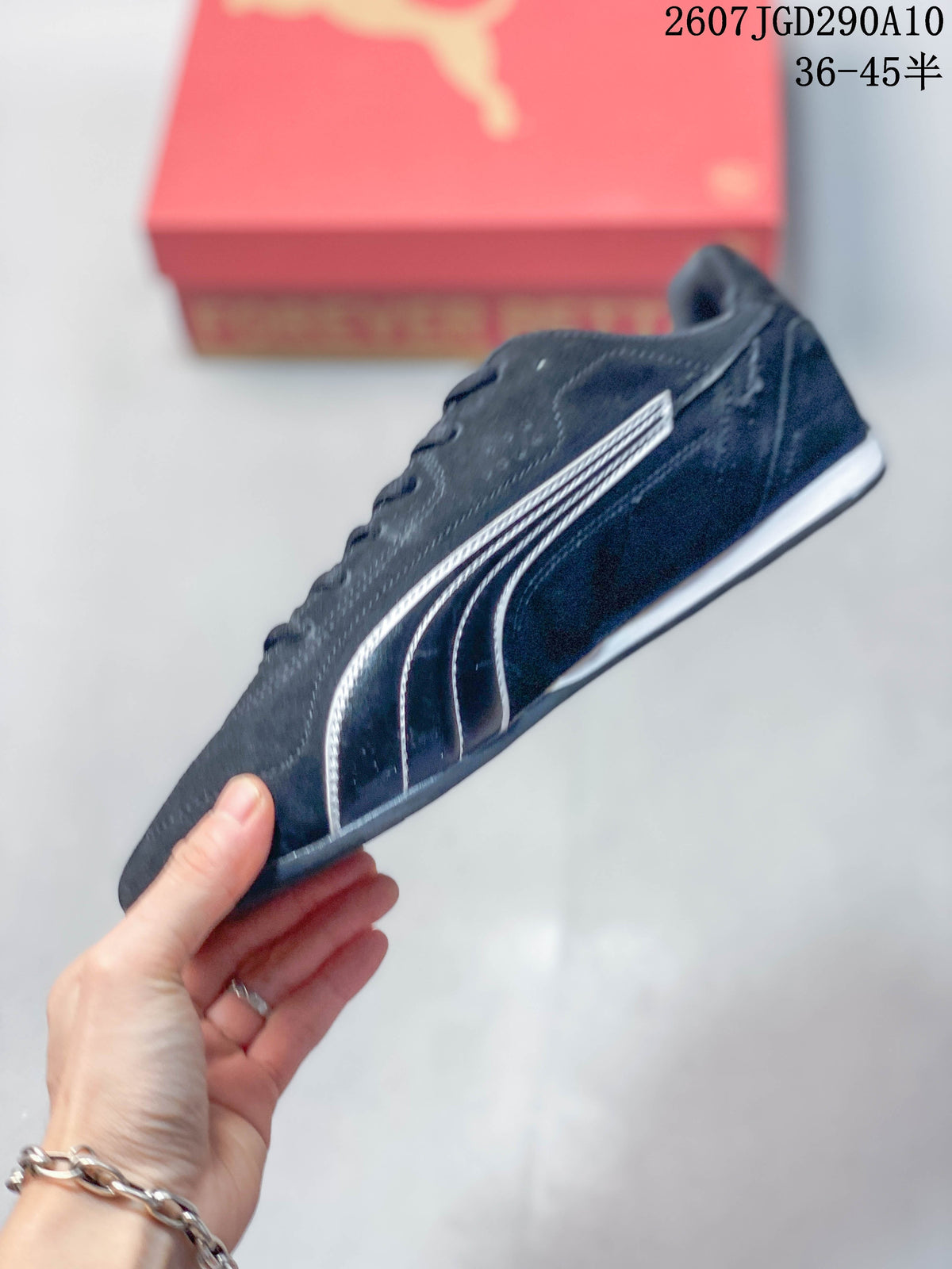 Puma Catch Soleil SD Sneakers in Black 402681-11 - product image from the listing.