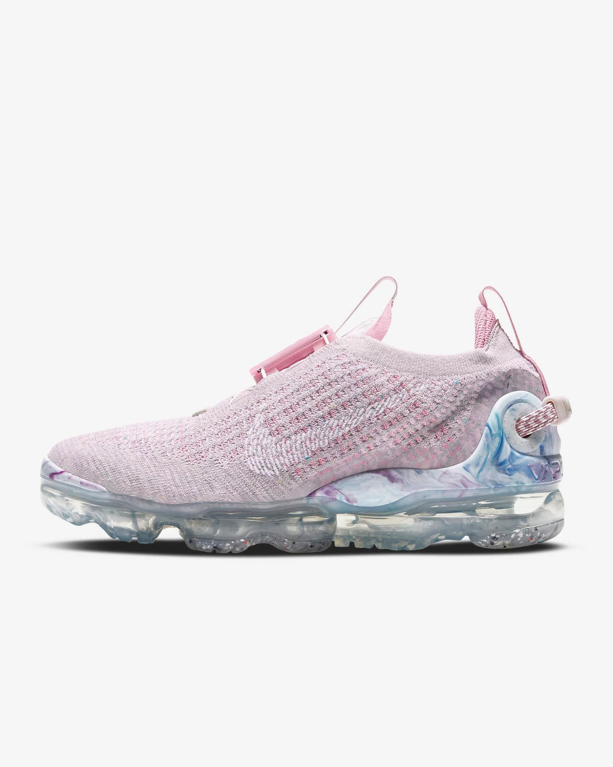 Nike Air VaporMax 2020 Flyknit Sneakers in Pink Multicolor CT1933-500 - product image from the listing.