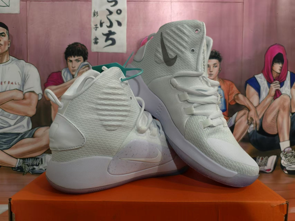 Nike Hyperdunk X White High-Cut Basketball Shoes - product image from the listing.