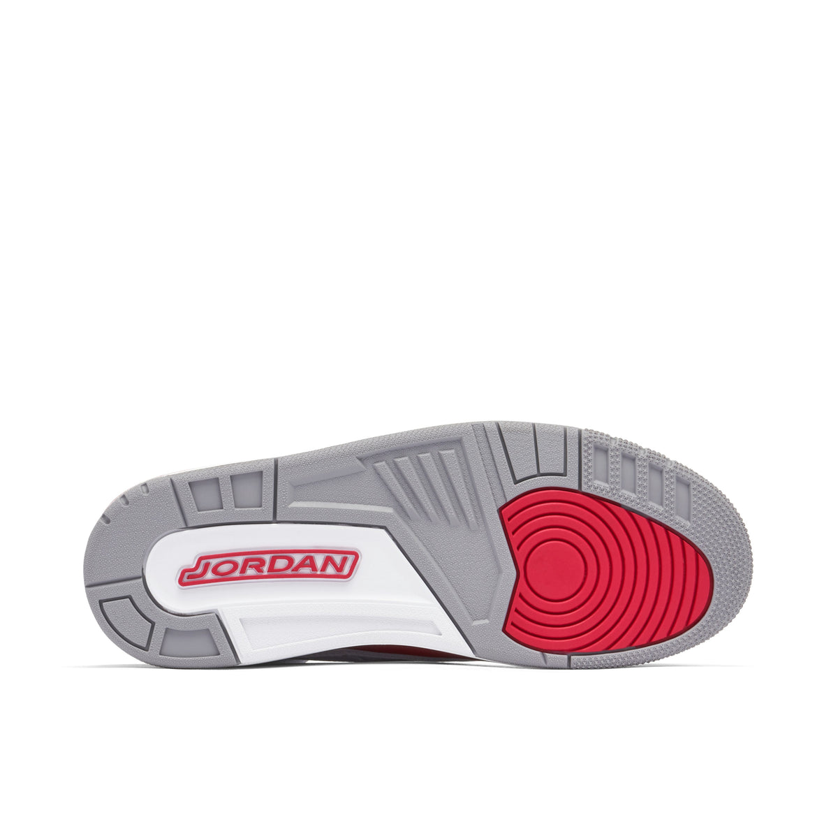 AIR JORDAN 3 CARDINAL in RED - product image from the listing.