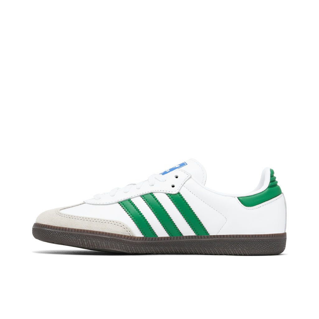 Adidas Samba OG in White Green - product image from the listing.