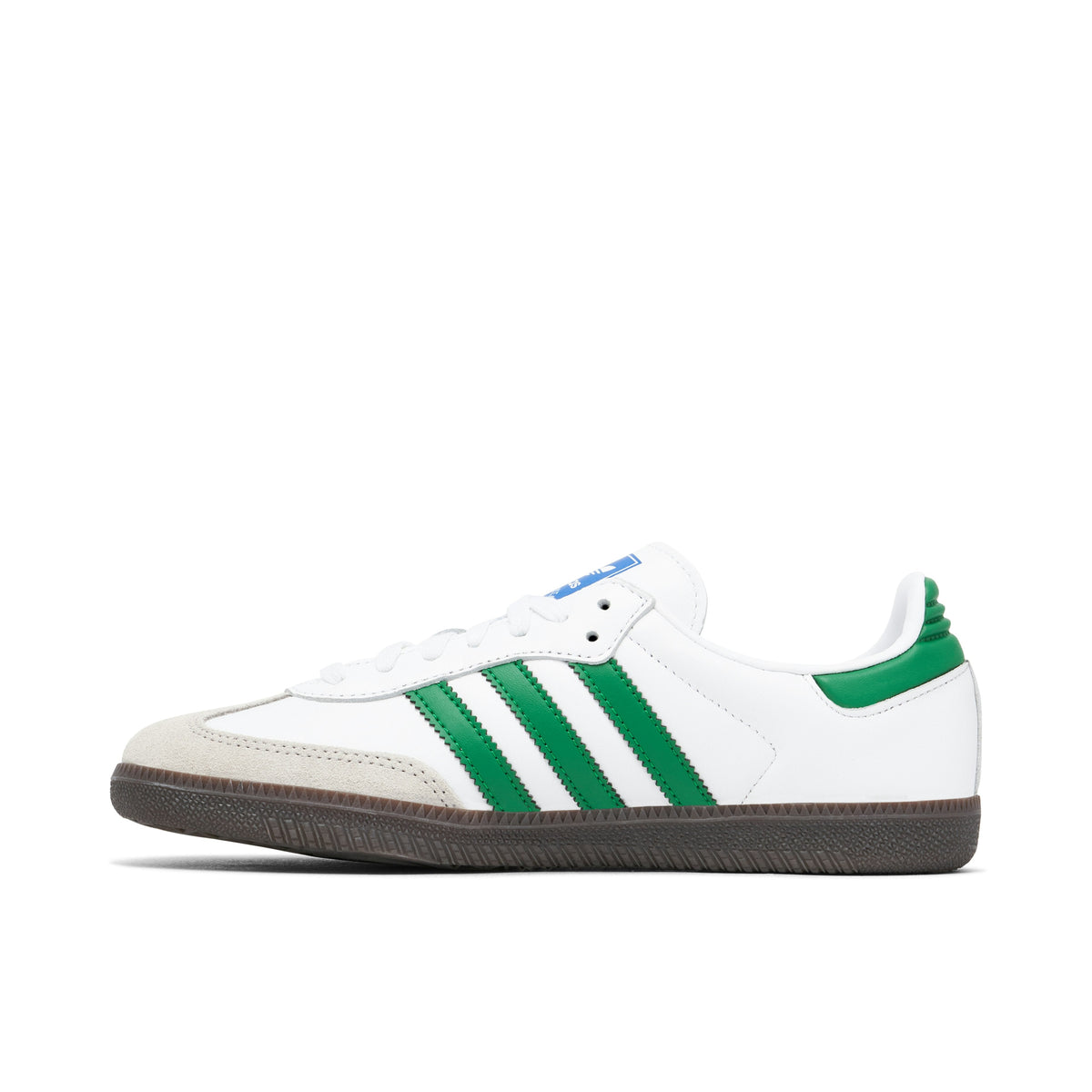 Adidas Samba OG in White Green - product image from the listing.