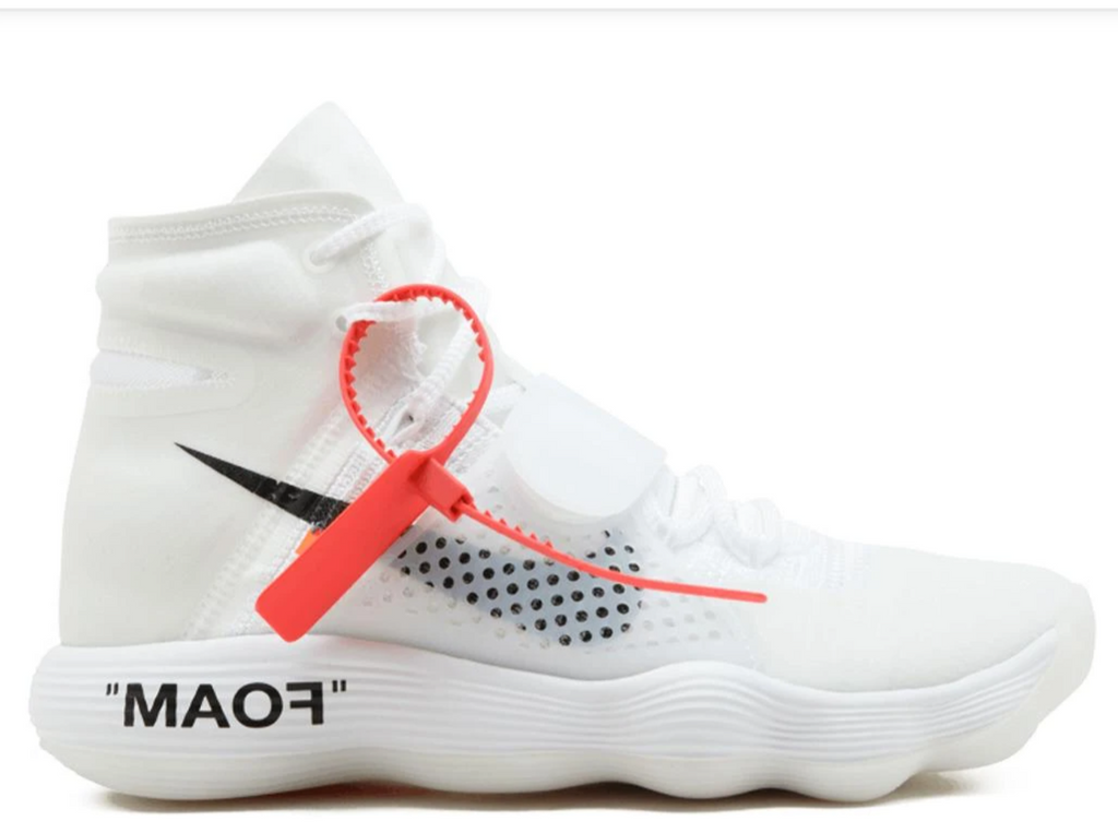 Off-White Nike React Hyperdunk - product image from the listing.